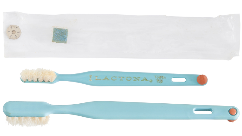 Illustration for article titled Buzz Aldrin's Moon Toothbrush (And Much, Much More) Is For Sale